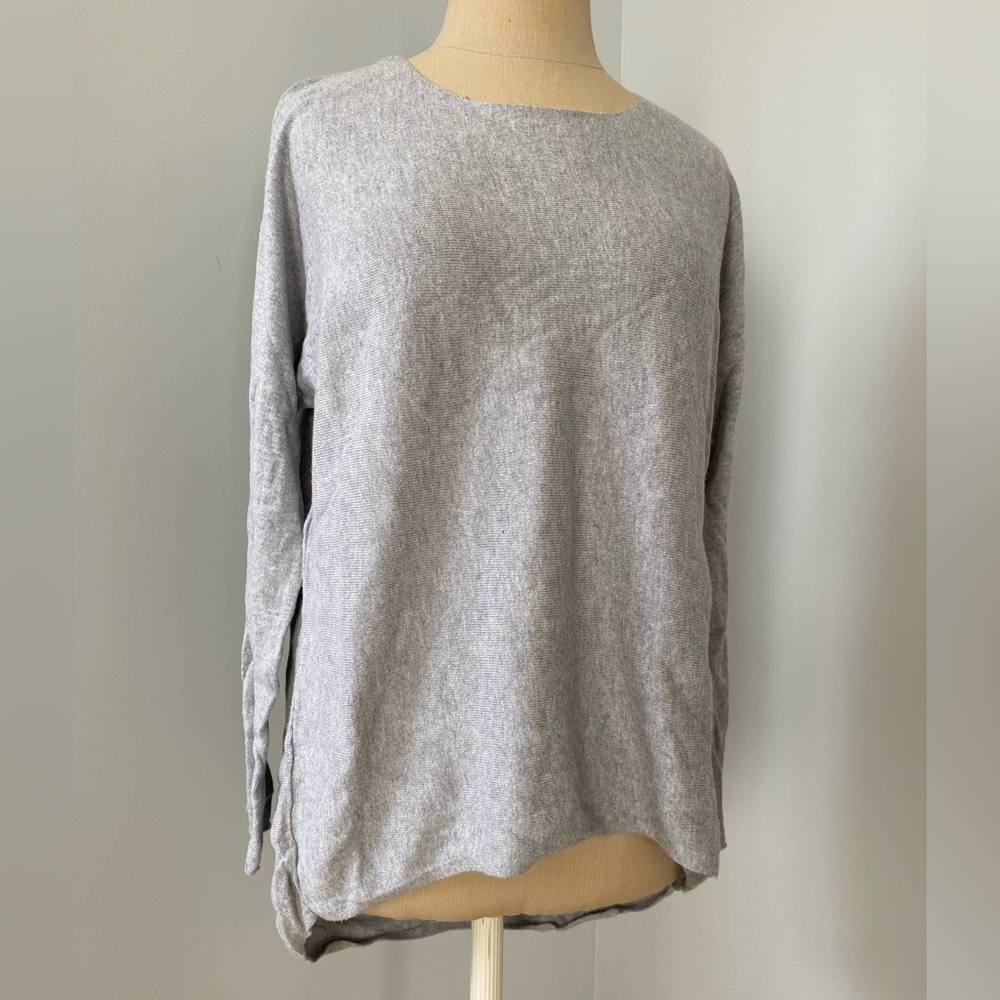 Michael Kors crewneck high low sweater